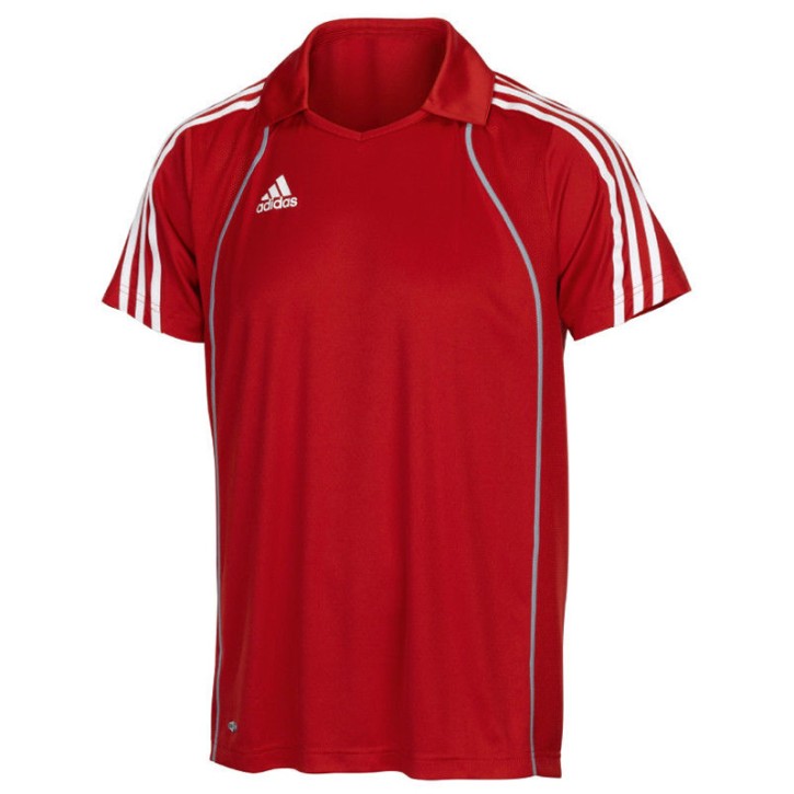 Abverkauf Adidas T8 Clima Polo Shirt Herren Rot