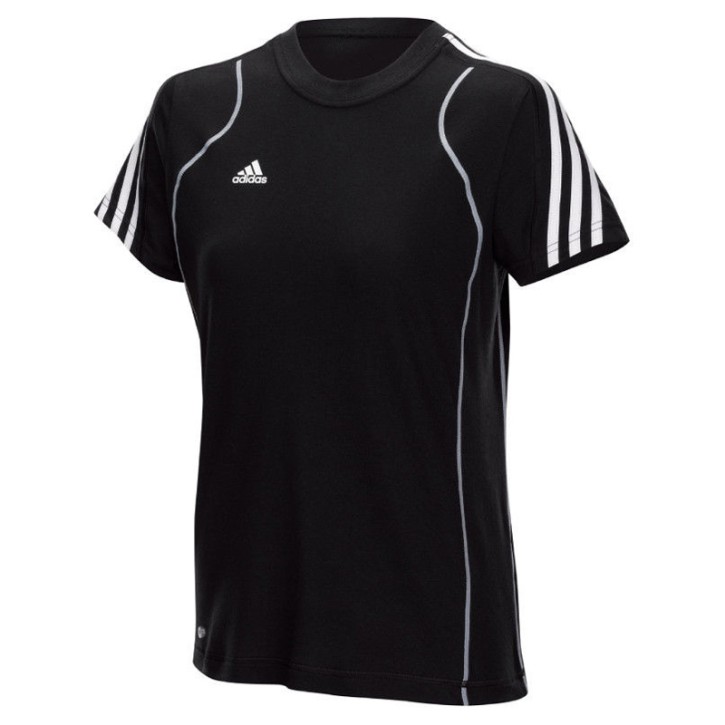 Abverkauf Adidas T8 Team T-Shirt Frauen Black