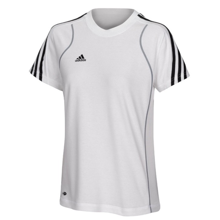 Abverkauf Adidas T8 Team T-Shirt Frauen White