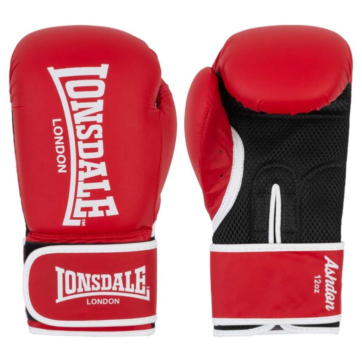 Lonsdale Ashdon Boxhandschuhe Rot