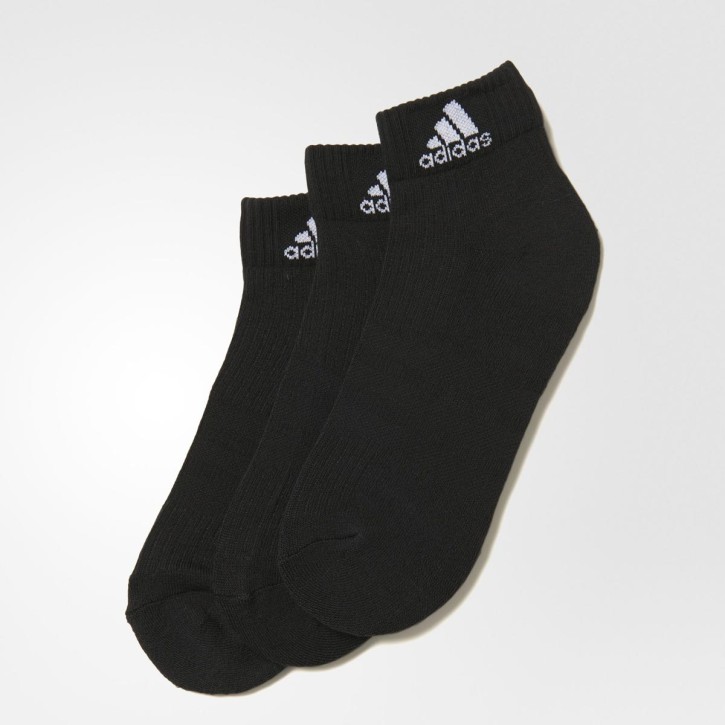 Abverkauf Adidas Sneaker Socken Black 3er Pack