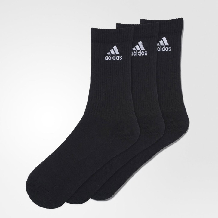 Abverkauf Adidas Socken Lang Black 3er Pack