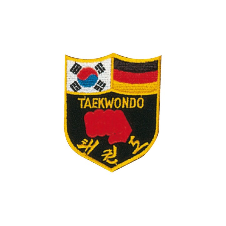 Kwon Stickabzeichen Deutsch Koreanisches TKD Abzeichen