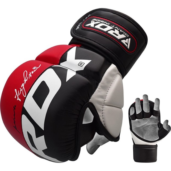 RDX T6 MMA Sparring Handschuhe Rot