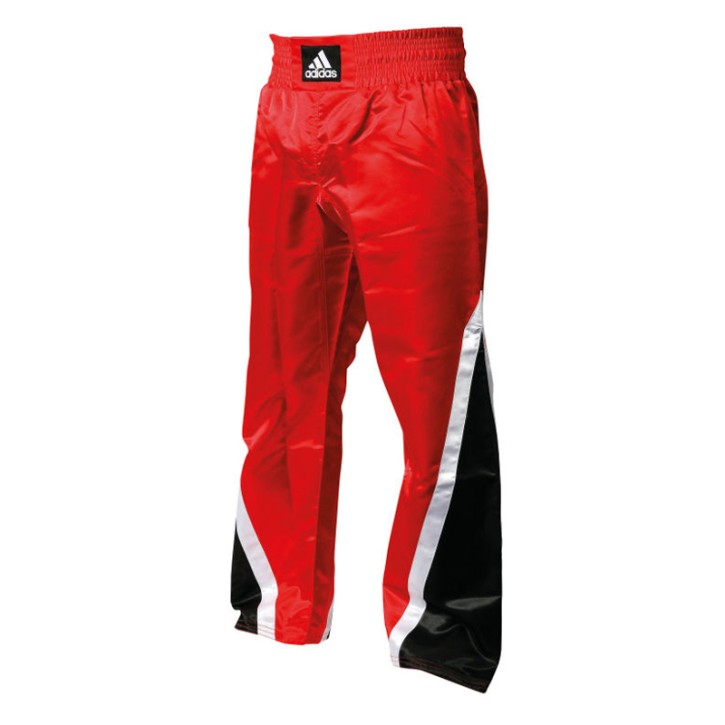 Abverkauf Adidas Kickboxhose Team Red Black