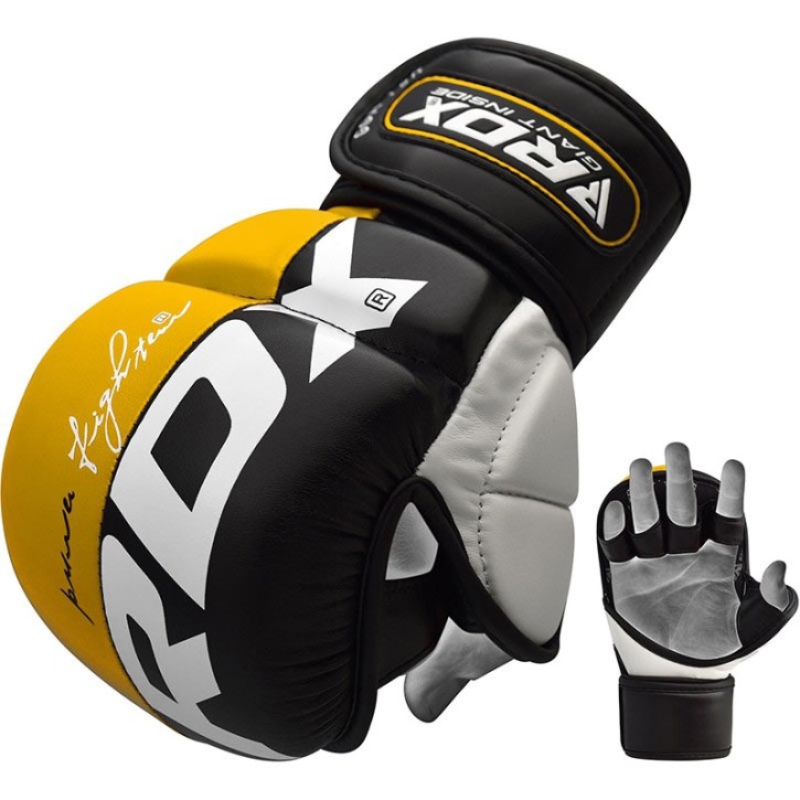 RDX T6 MMA Sparring Handschuhe Gelb