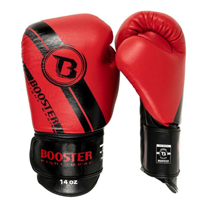 Booster boxing gloves V3 Red Black