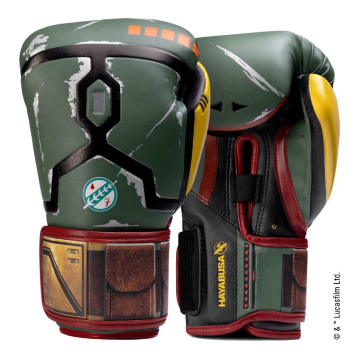 Hayabusa Star Wars Boba Fett Boxing Gloves Green