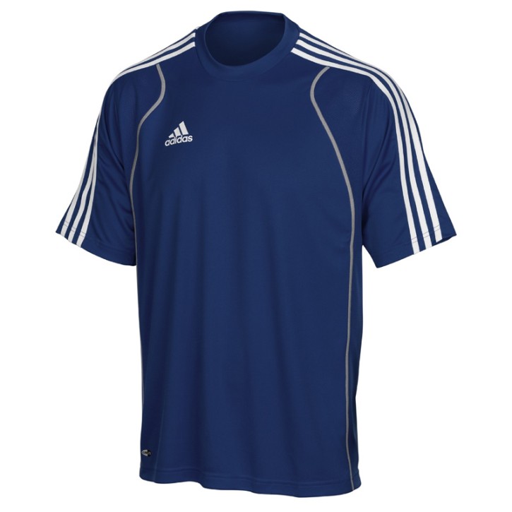 Abverkauf Adidas T8 Clima T-Shirt Jugend Blue 128