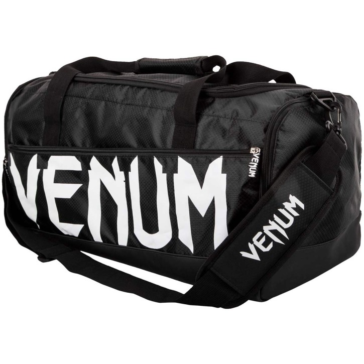 Venum Sparring Sport Bag Black White