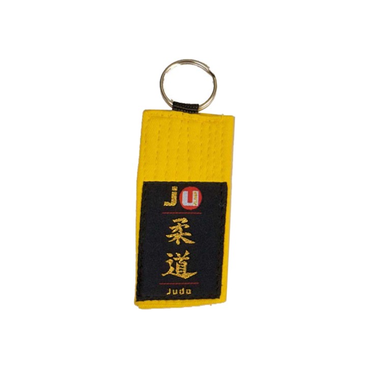 Ju-Sports key ring belt judo yellow