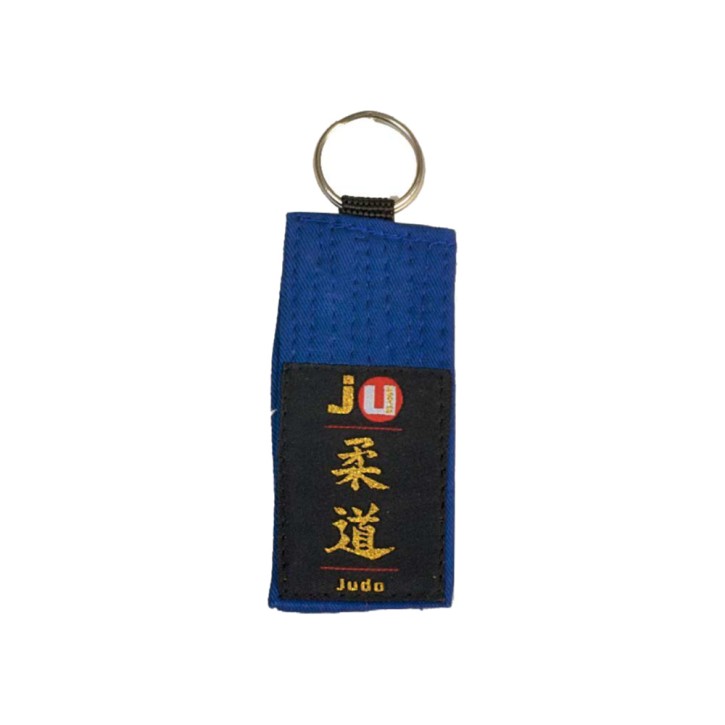 Ju-Sports keychain belt judo blue