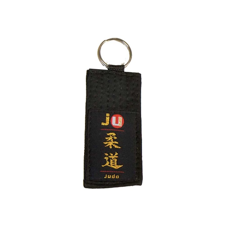 Ju-Sports Key Ring Belt Judo Black