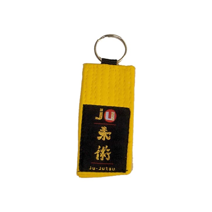 Ju-Sports Keyring Belt Ju-Jutsu Yellow