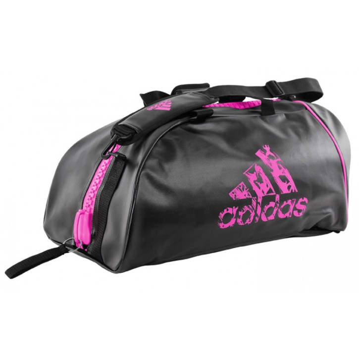Abverkauf Adidas Training 2in1 Sporttasche Schwarz Shock Pink