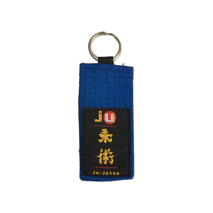 Ju-Sports Keyring Belt Ju-Jutsu Blue