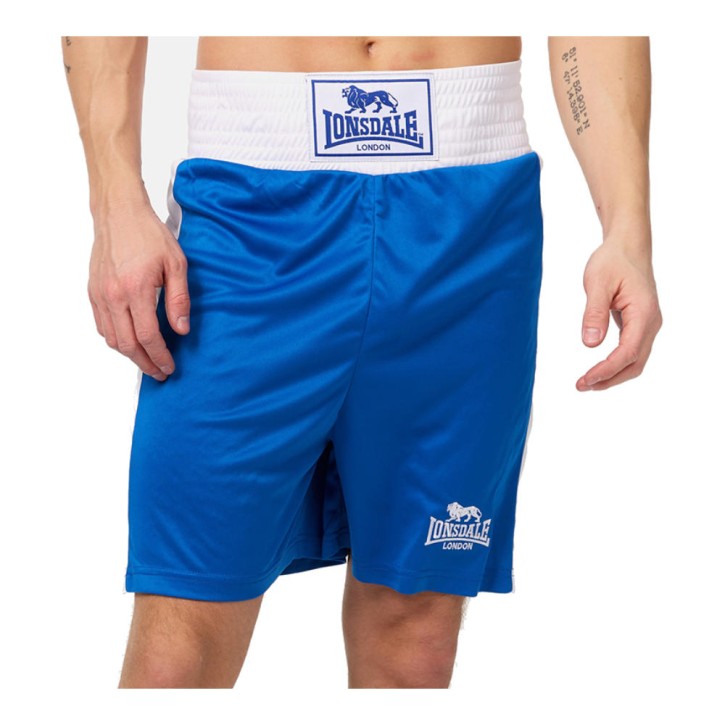 Lonsdale Amateur Boxhose Blau