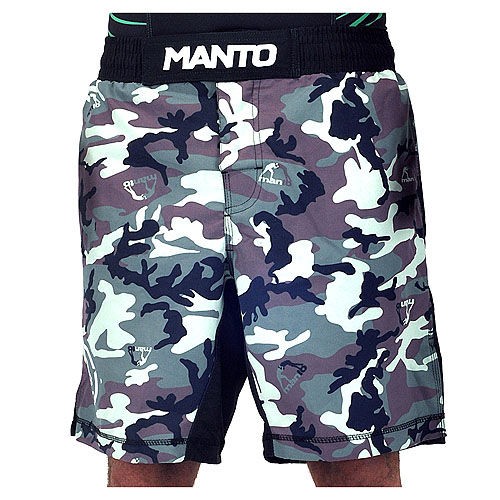 Sale MANTO fight shorts CAMO blackgreen XXL