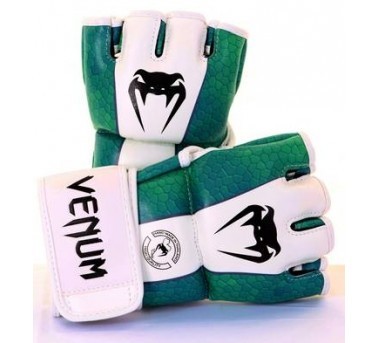 Abverkauf Venum Amazonia Green MMA Gloves - Skintex Leather
