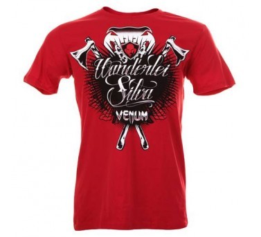 Sale Venum Wanderlei The Ax Murderer Silva T Shirt red