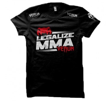 Sale Venum Legalize MMA Shirt black