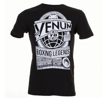 Sale Venum Boxing Legends Shirt black