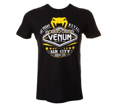 Sale Venum Las Vegas Shirt black XXL