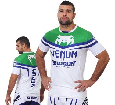 Sale Venum Shogun UFC Edition Dry Tech Shirt Ice Green
