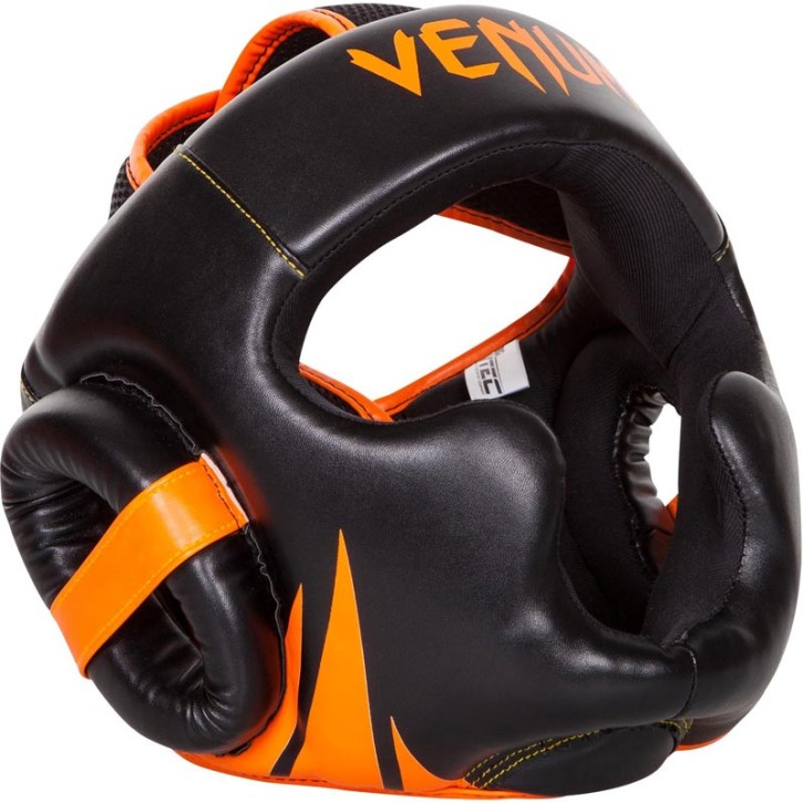 Venum Challenger 2.0 Headgear Neo Orange Black