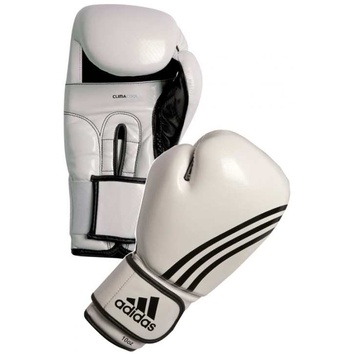 Sale Adidas Box Fit boxing gloves white black