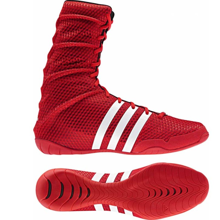 Abverkauf Adidas adiPower Boxing Boxerschuhe red V24371