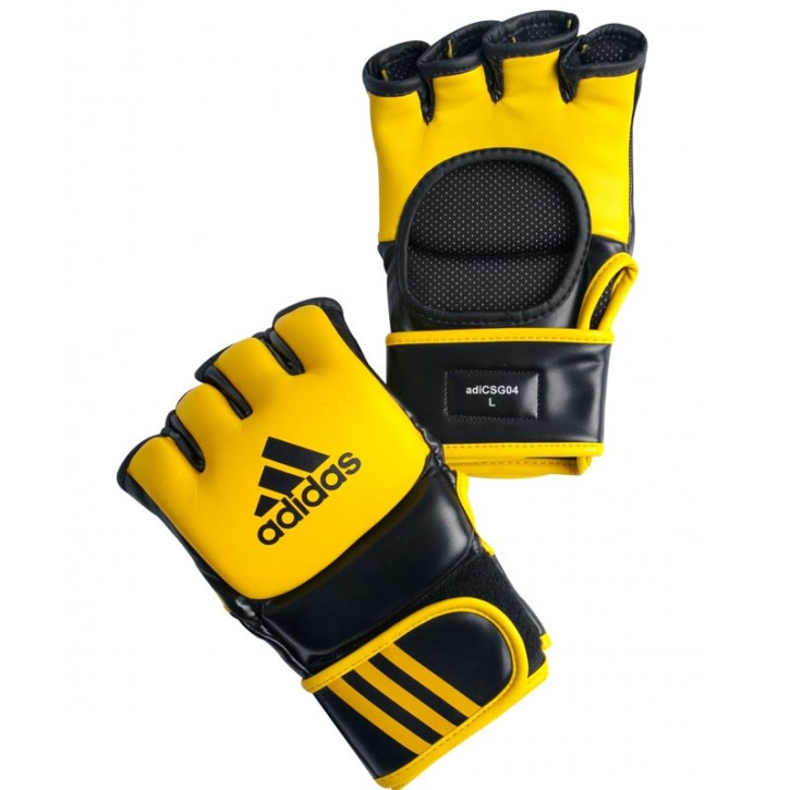 Abverkauf Adidas Ultimate Fight Glove UFC Type yellow Black S
