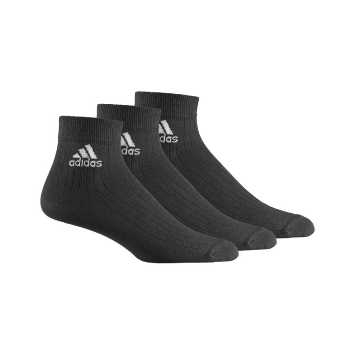 Sale Adidas Ankle Rib T 3 pp Sneaker Socks Black