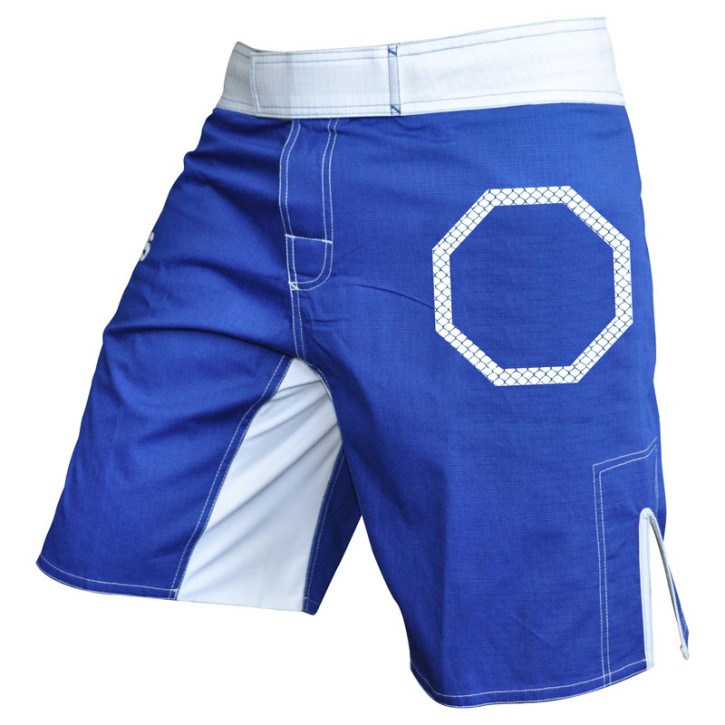 Abverkauf Adidas Fightshort Octagon Power Blue White