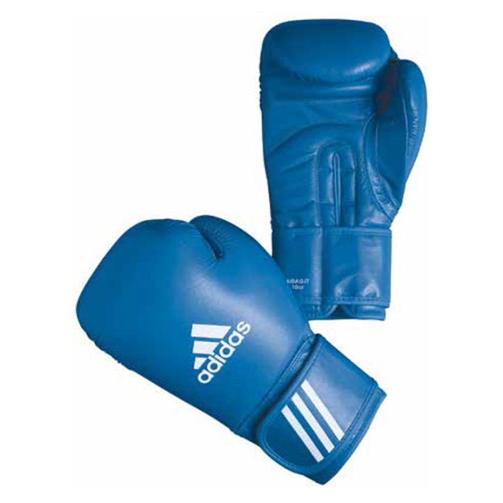 Adidas amateur boxing gloves blue