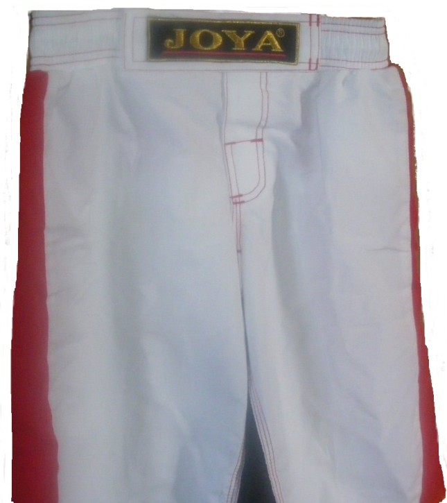 Sale JOYA fight shorts white red