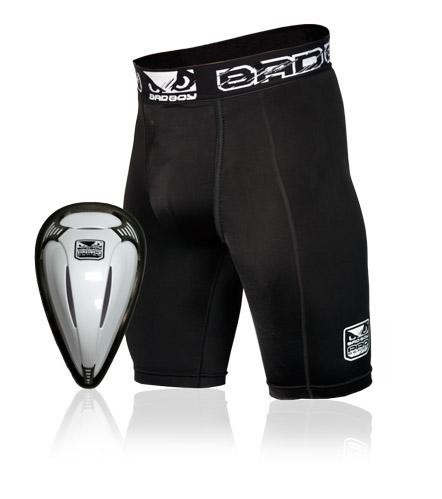 Sale Bad Boy Compression Shorts and Cup Size S