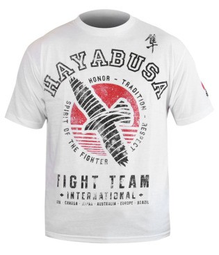 Sale Hayabusa International Fight Team Shirt white