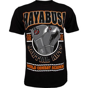 Sale Hayabusa Academy Shirt black orange