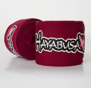 Hayabusa Perfect Stretch Handwraps Burnt Crimson 4.5m