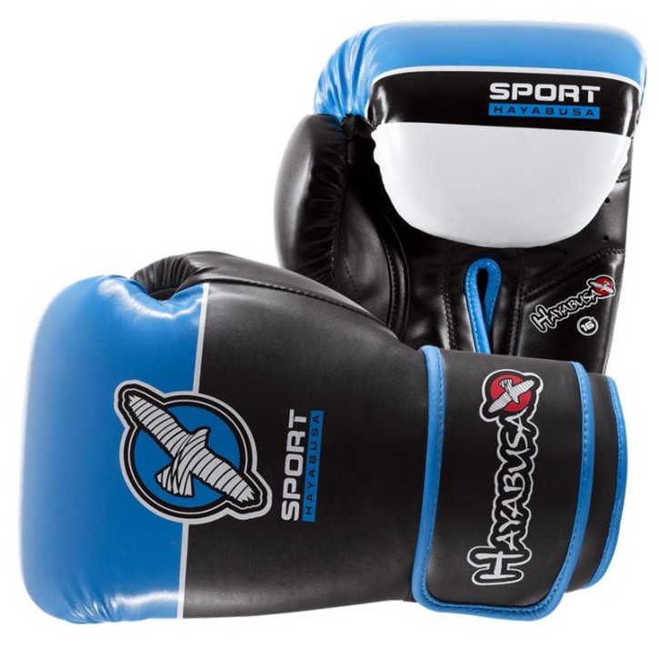 Sale Hayabusa Sport 16oz Training Gloves blue