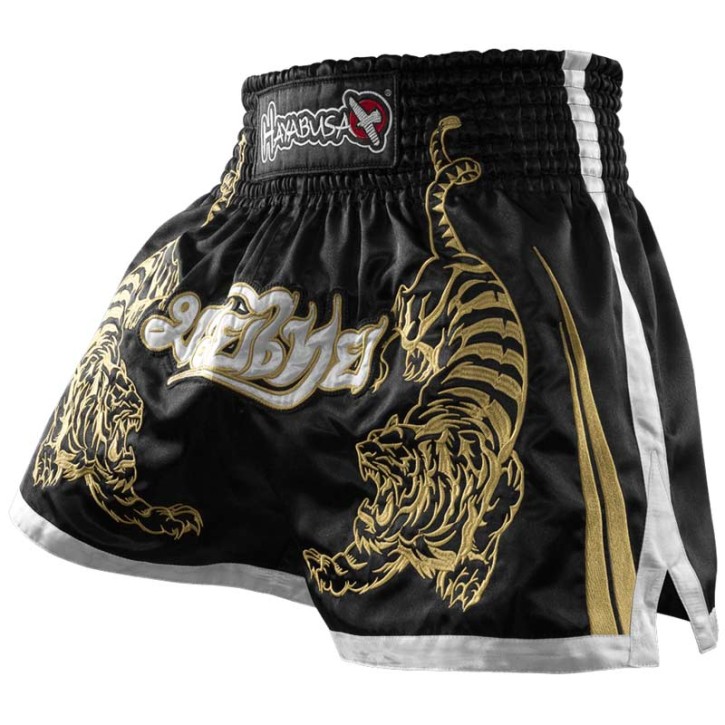 Hayabusa Premium Muay Thai Shorts Black