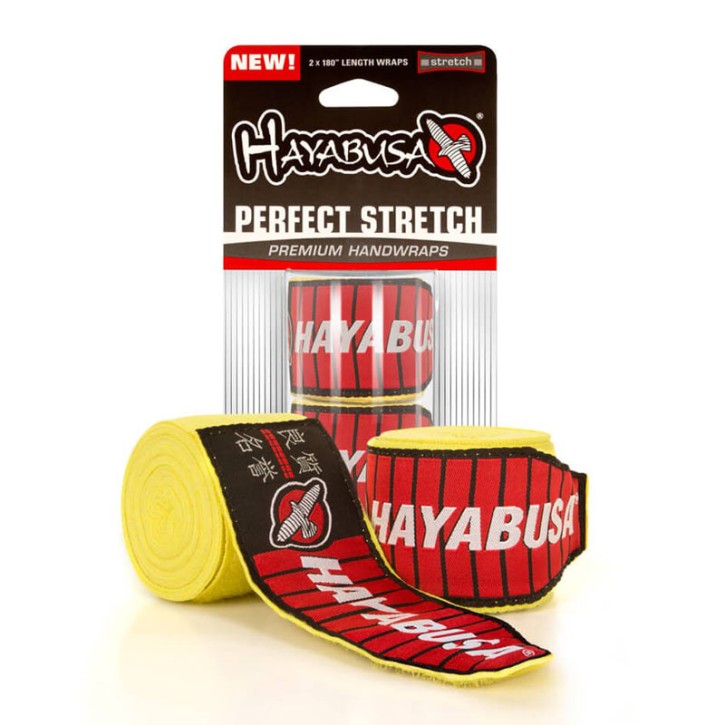 Hayabusa Perfect Stretch 2 Handwraps 4 5m Yellow