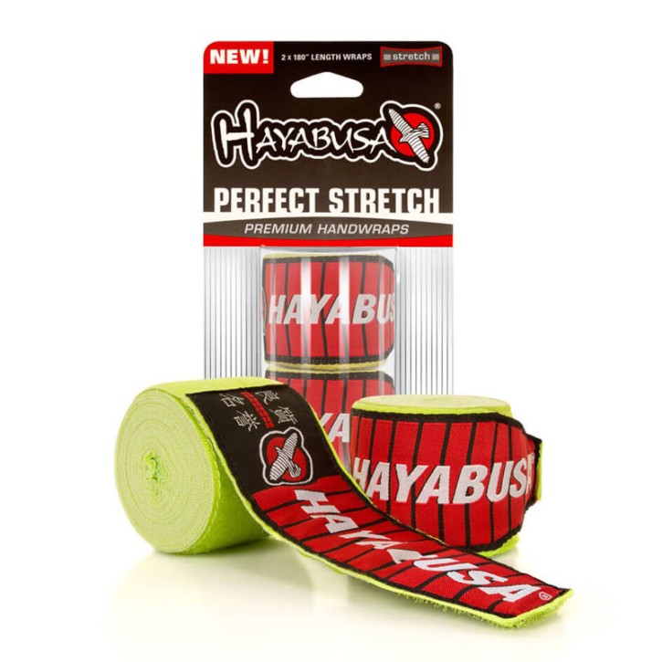 Hayabusa Perfect Stretch 2 Handwraps 4,5m Green