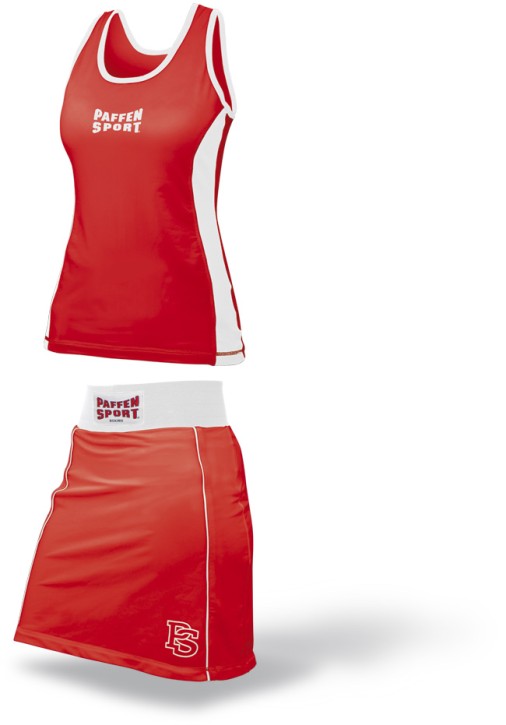 Sale Paffen Sport Contest Competition Lady Suit 2piece red