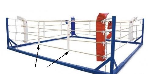 Paffen Sport Set connecting straps double for 4 ropes