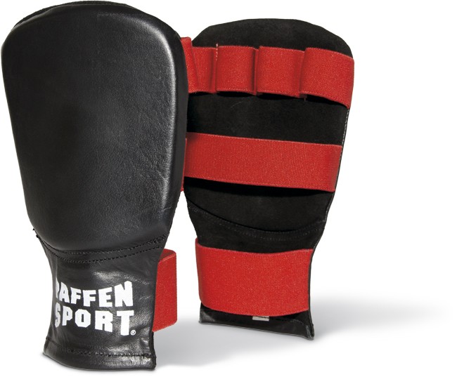 Sale Paffen Sport Star SD leather mittens black red