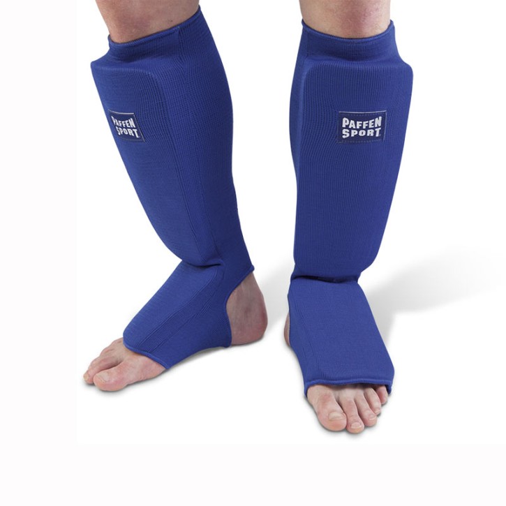 Paffen Sport all-round shin and instep guards blue