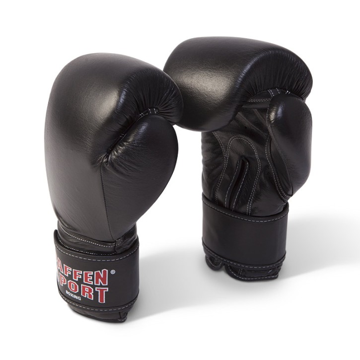 Paffen Sport KIBO FIGHT Line Boxing Gloves Leather Black
