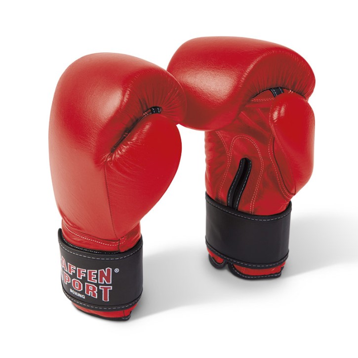 Paffen Sport KIBO FIGHT Line Boxing Gloves Leather Red